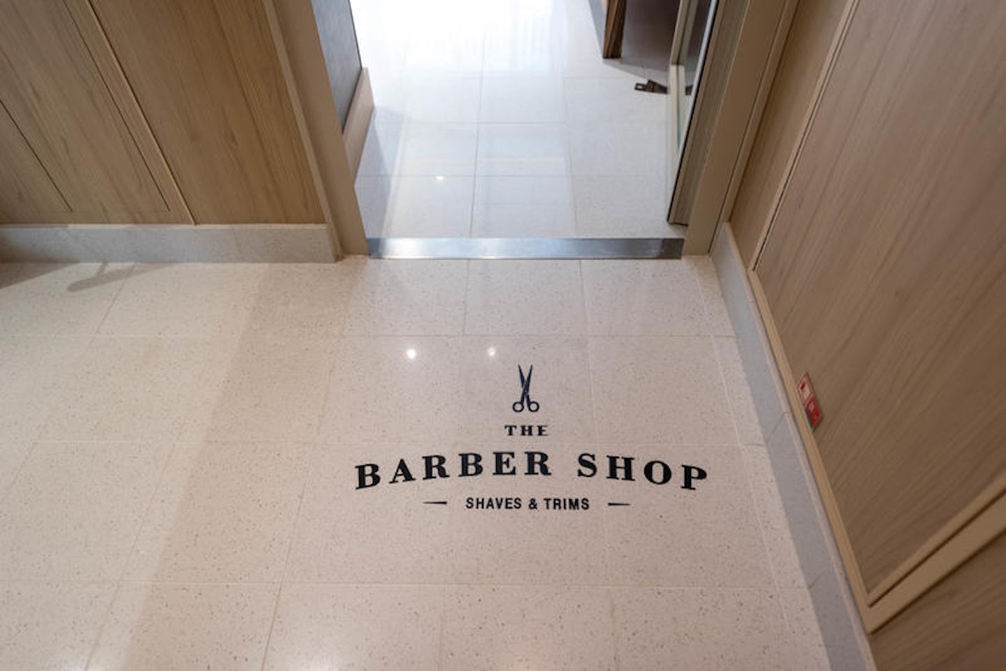 Barber Shop on Viking Sea