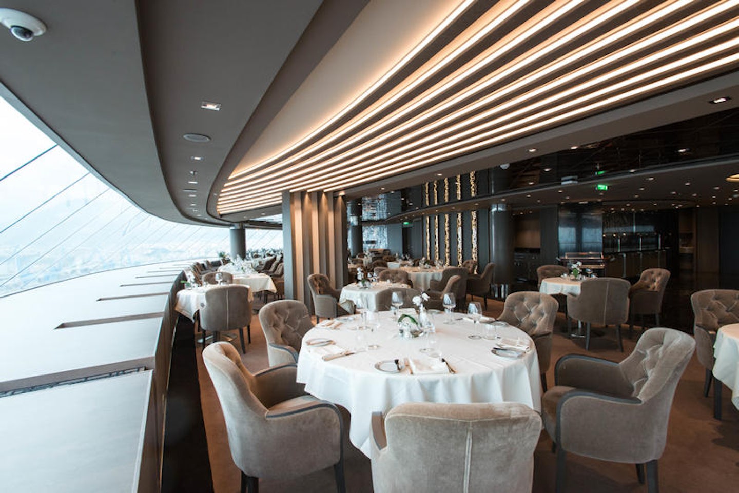 Yacht Club Restaurant on MSC Meraviglia
