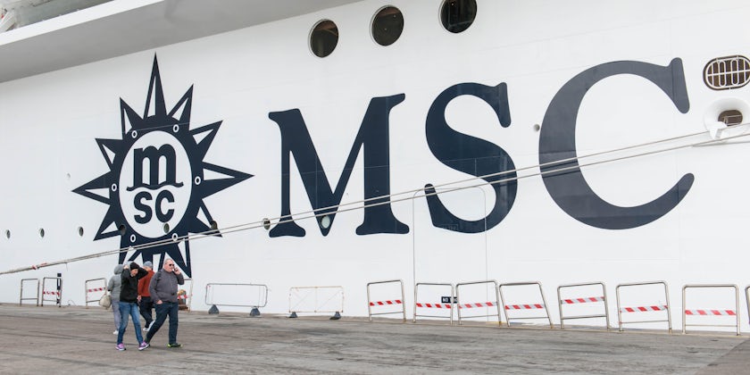 Ship Exterior on MSC Meraviglia