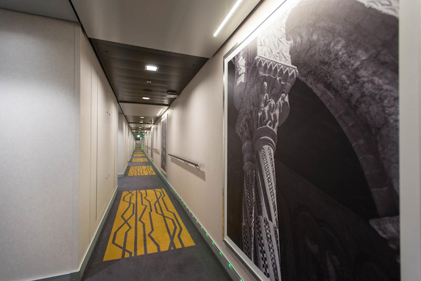 Hallways on MSC Meraviglia