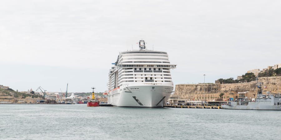 Ship Exterior on MSC Meraviglia Ship Exterior on MSC Meraviglia