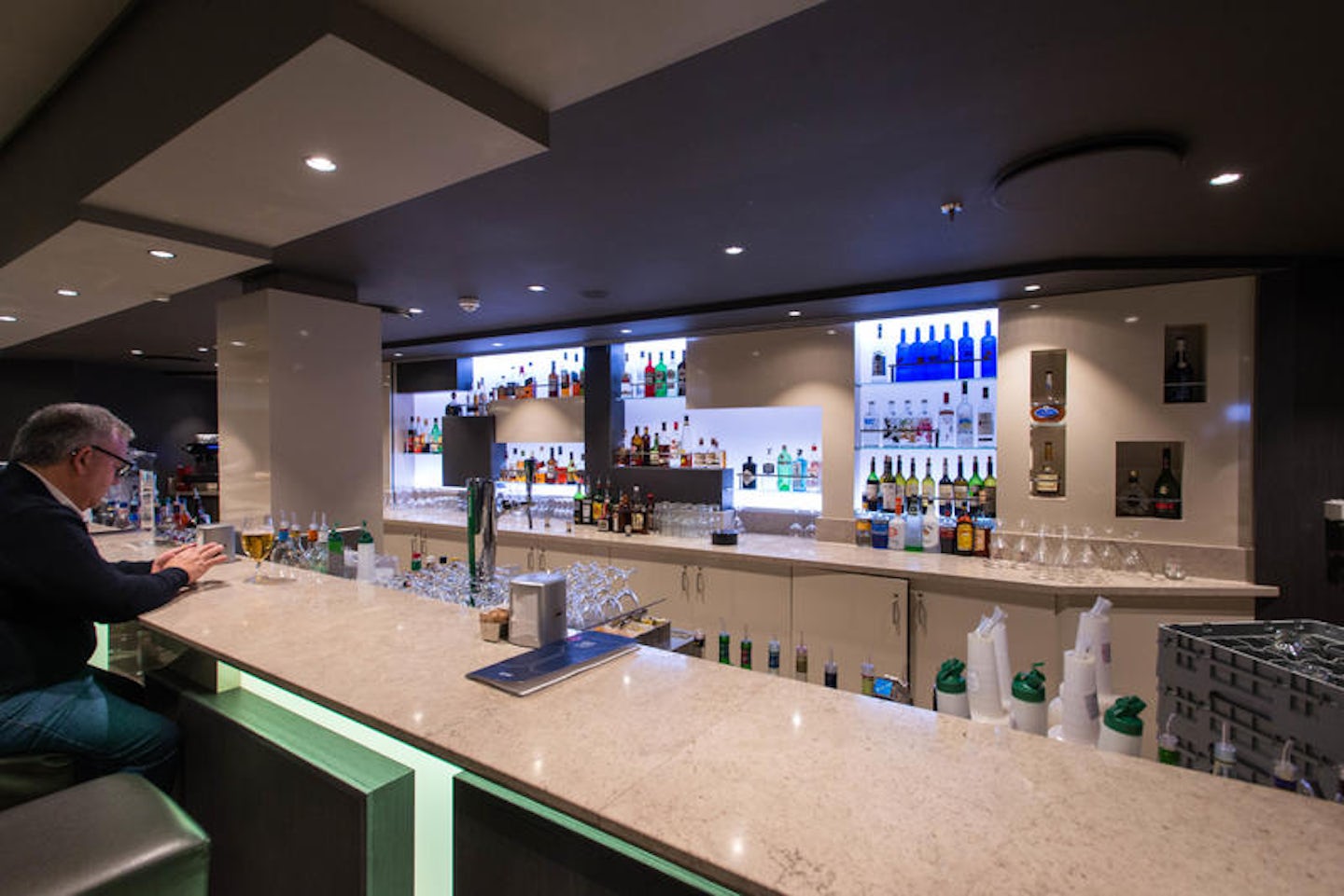 Edge Cocktail Bar on MSC Meraviglia
