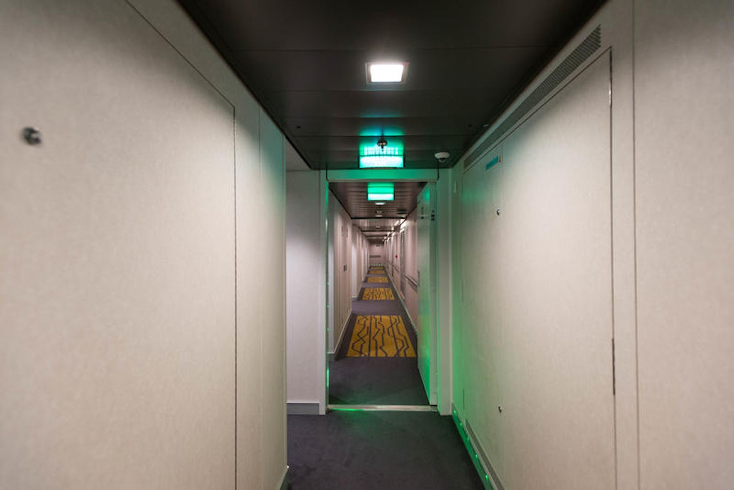 Hallways on MSC Meraviglia
