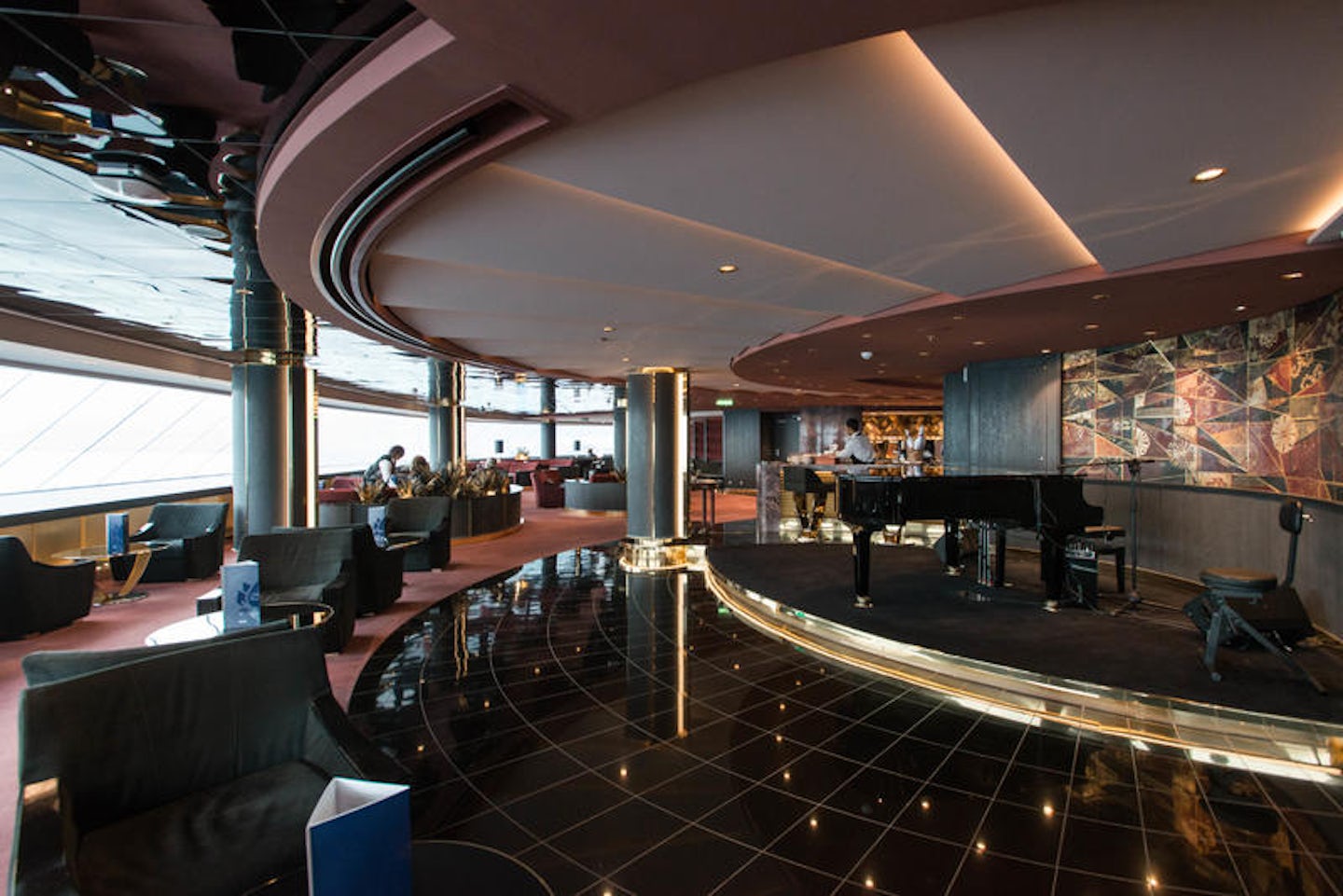 Yacht Club Top Sail Lounge on MSC Meraviglia