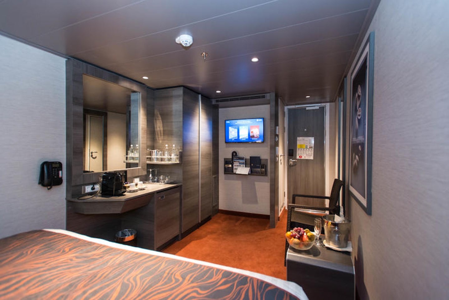 The MSC Yacht Club Interior Suite on MSC Meraviglia