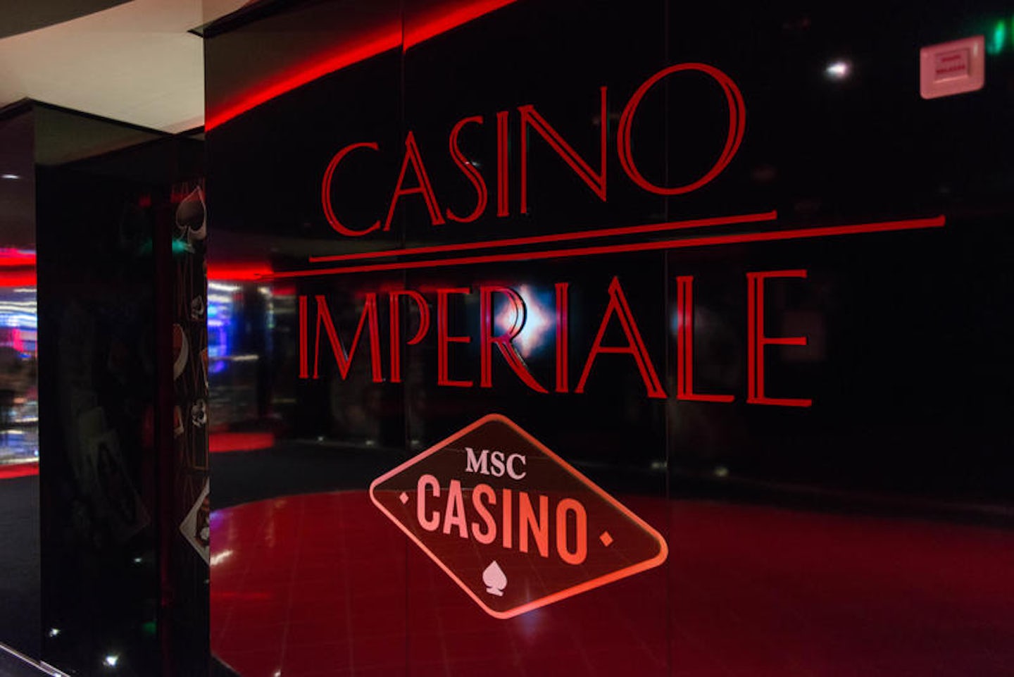 Casino Imperiale on MSC Meraviglia