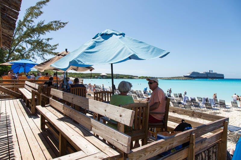 Half Moon Cay on Holland America Nieuw Amsterdam Cruise Ship Cruise