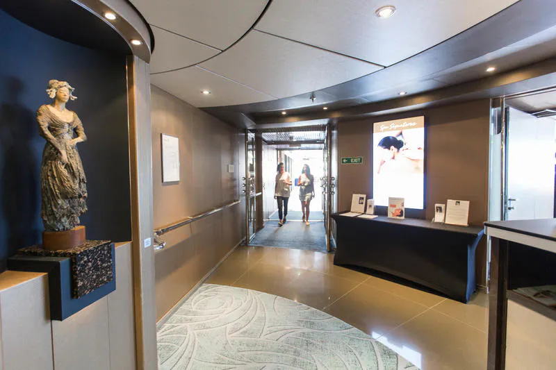 The Greenhouse Spa on Holland America Nieuw Amsterdam Cruise Ship