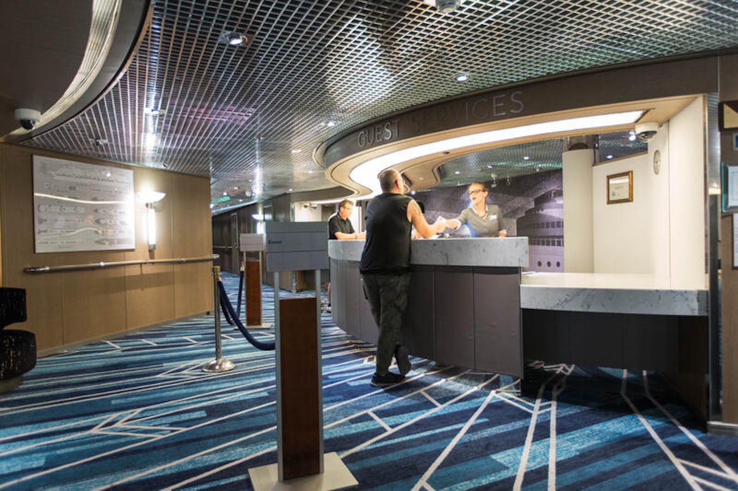 Guest Services on Nieuw Amsterdam