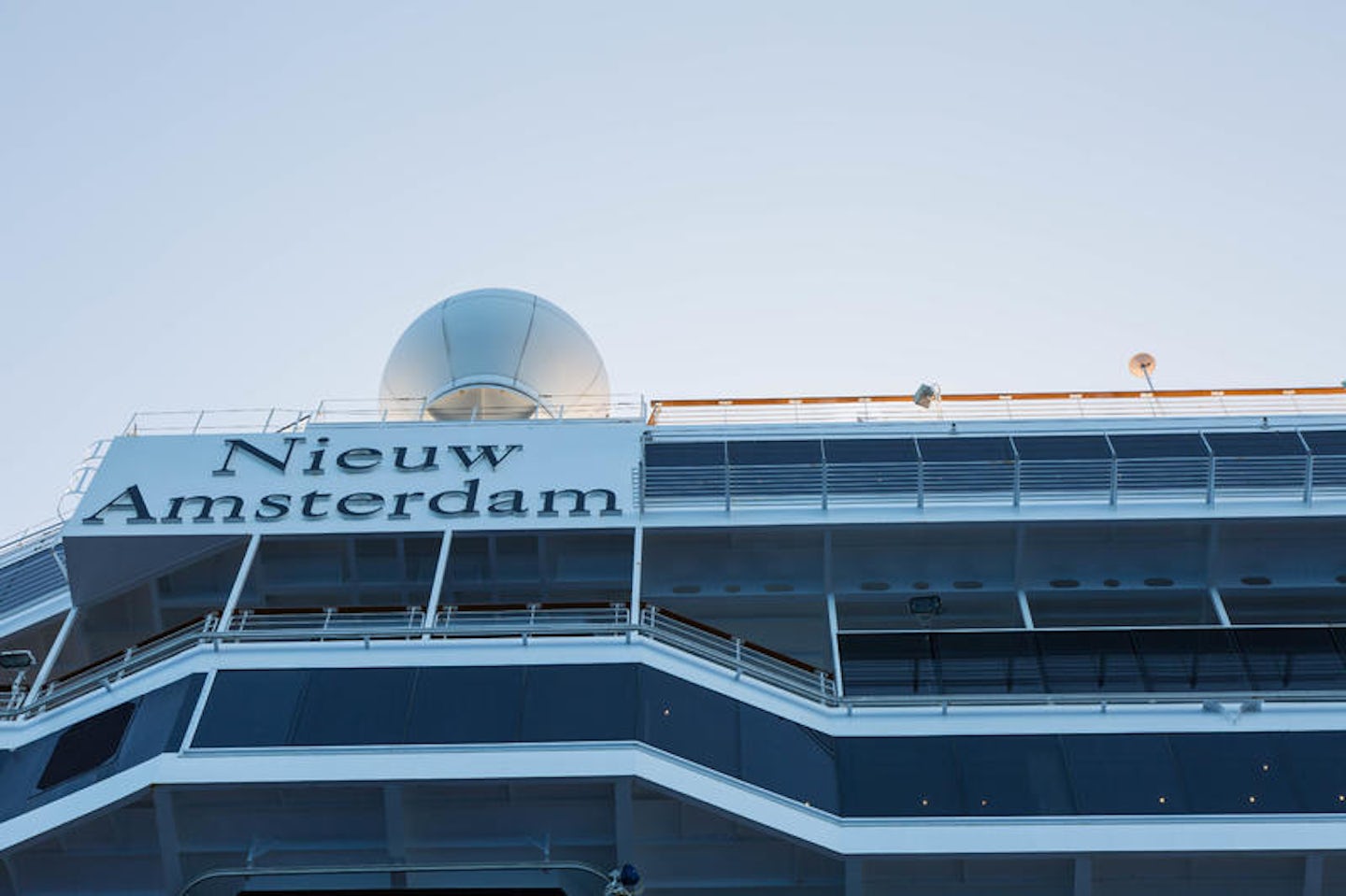 Ship Exterior on Nieuw Amsterdam