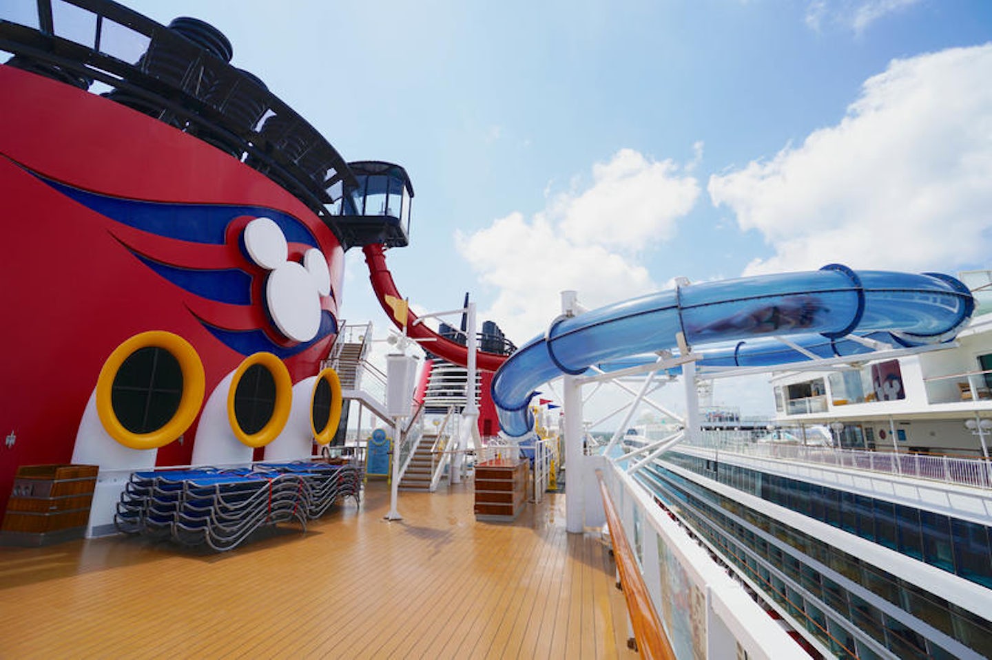 disney cruise ships with water slide