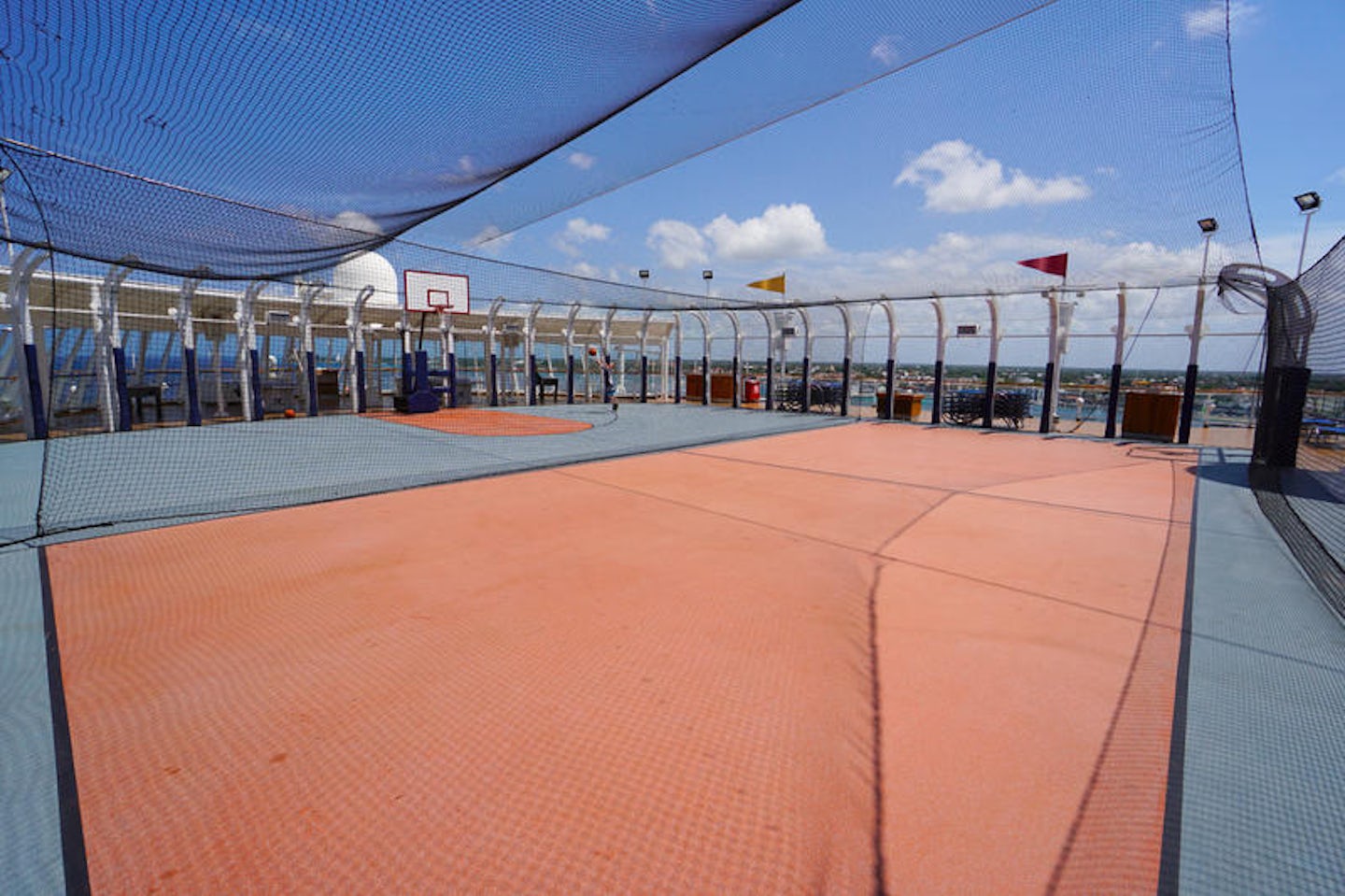 Sports Court at Wide World of Sports on Disney Magic