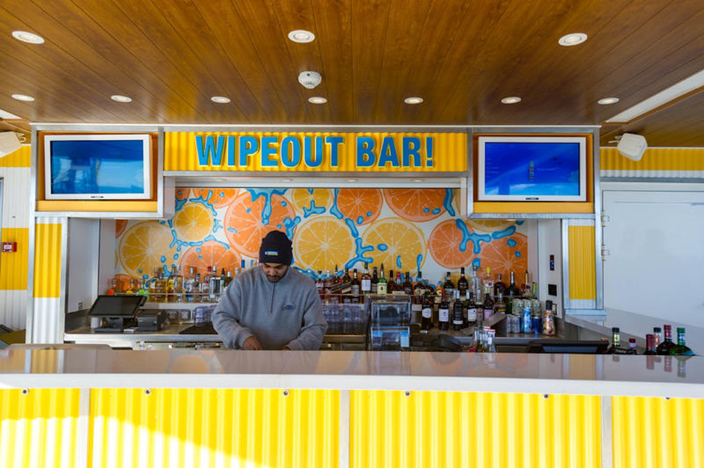 Wipeout Bar on Symphony of the Seas
