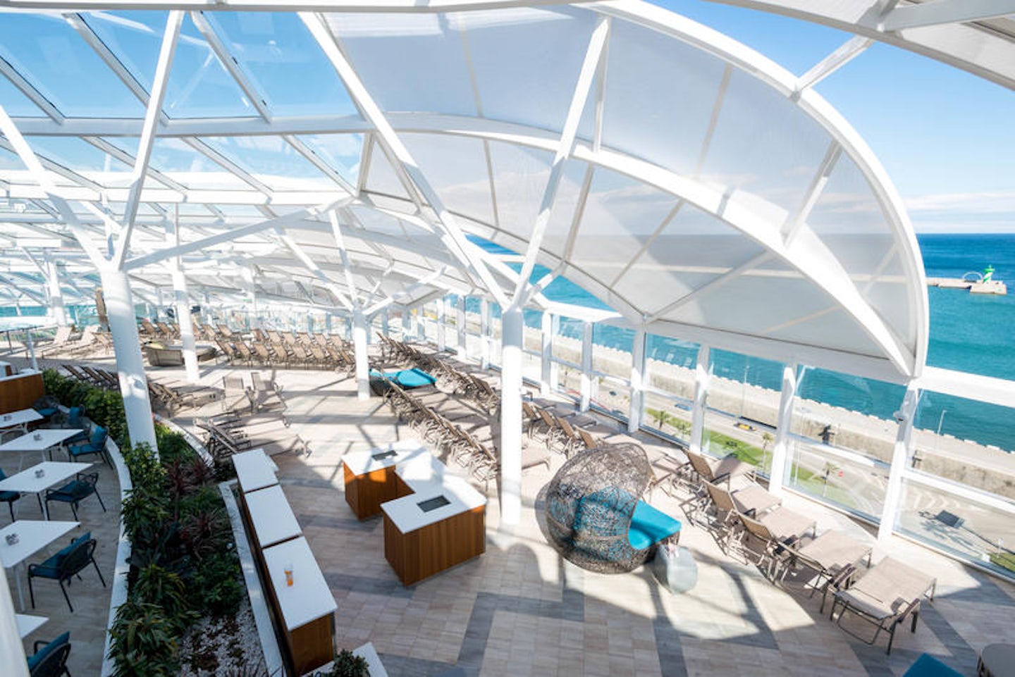 Solarium On Royal Caribbean Symphony Of The Seas Cruise Ship Cruise solarium-on-royal-caribbean-symphony-of-the-seas-cruise-ship-cruise