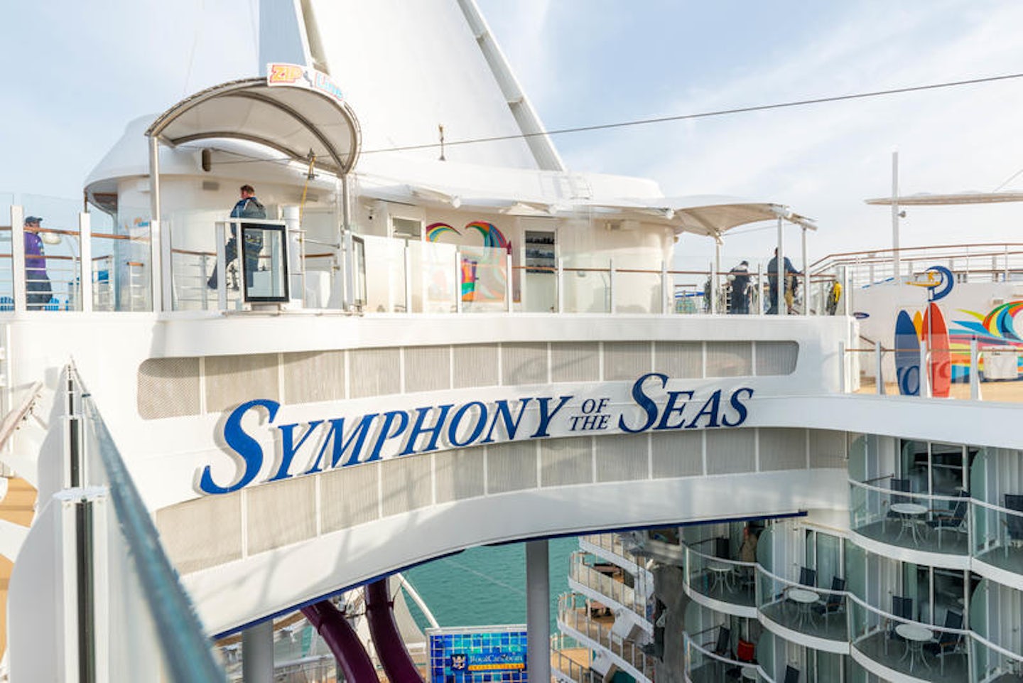 Zipline on Symphony of the Seas