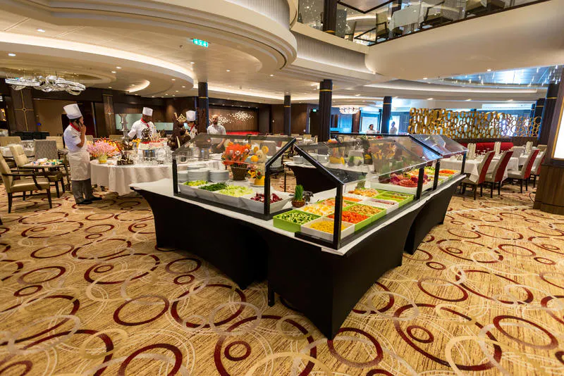 Main Dining Room on Royal Caribbean Symphony of the Seas Cruise Ship