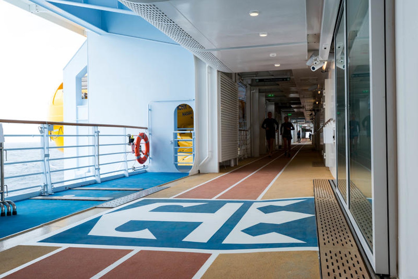 Running Track on Symphony of the Seas
