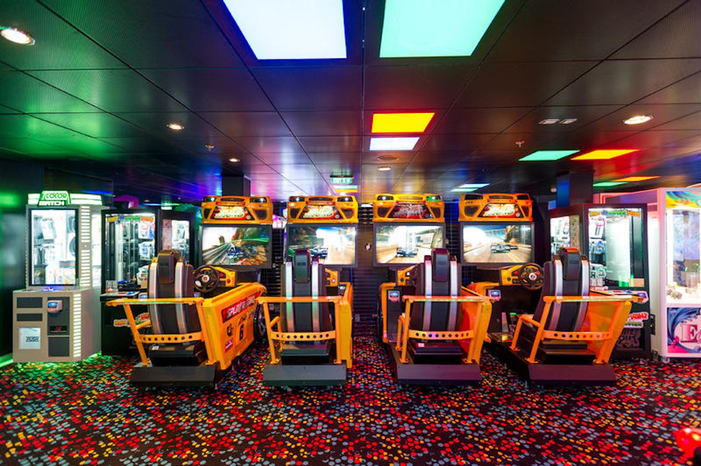 Video Arcade on Symphony of the Seas