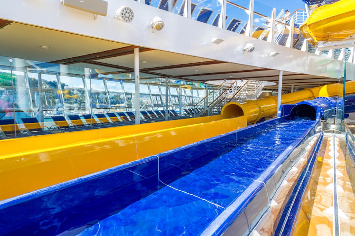 The Perfect Storm Water Slides on Symphony of the Seas