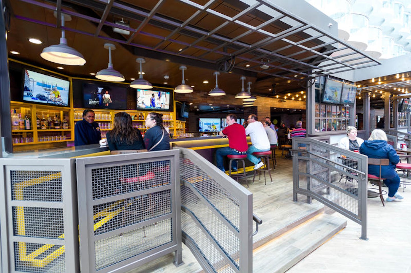 Playmakers Sports Bar & Arcade on Symphony of the Seas