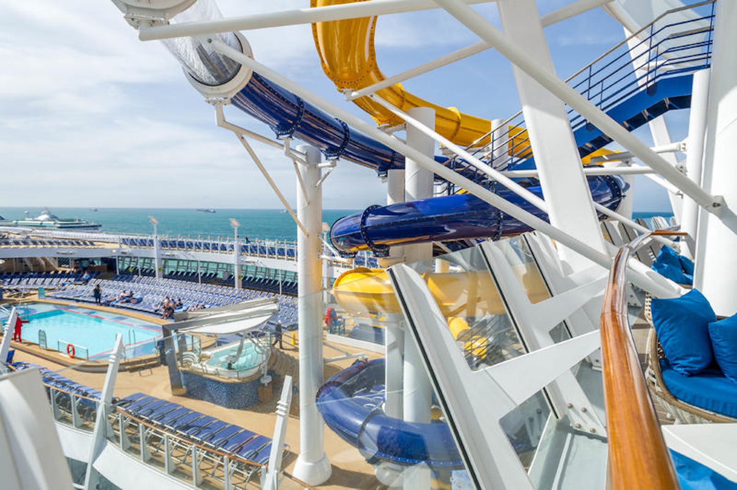 The Perfect Storm Water Slides on Symphony of the Seas