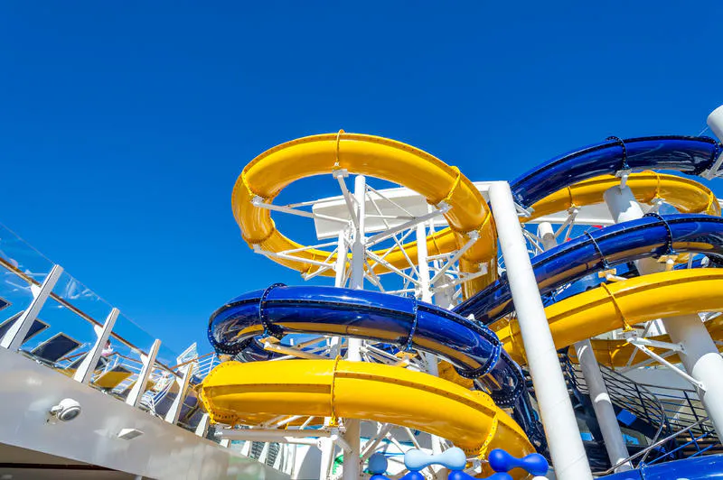 Water Slides on Royal Caribbean Symphony of the Seas Cruise Ship