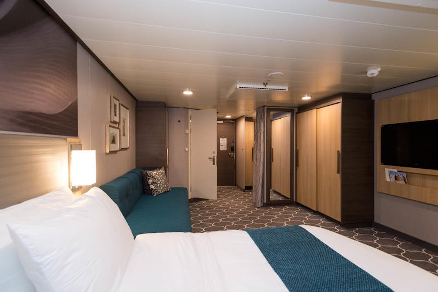The Spacious Interior Cabin on Symphony of the Seas