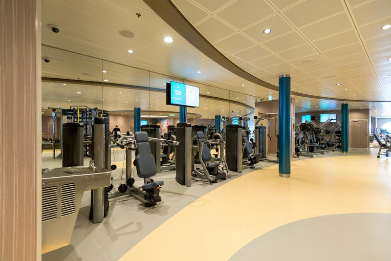 Fitness Center on Royal Caribbean Symphony of the Seas Cruise Ship
