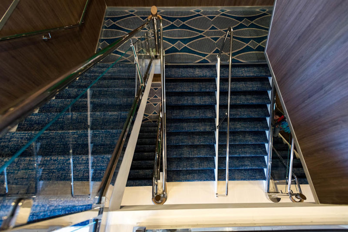 Stairs on Symphony of the Seas