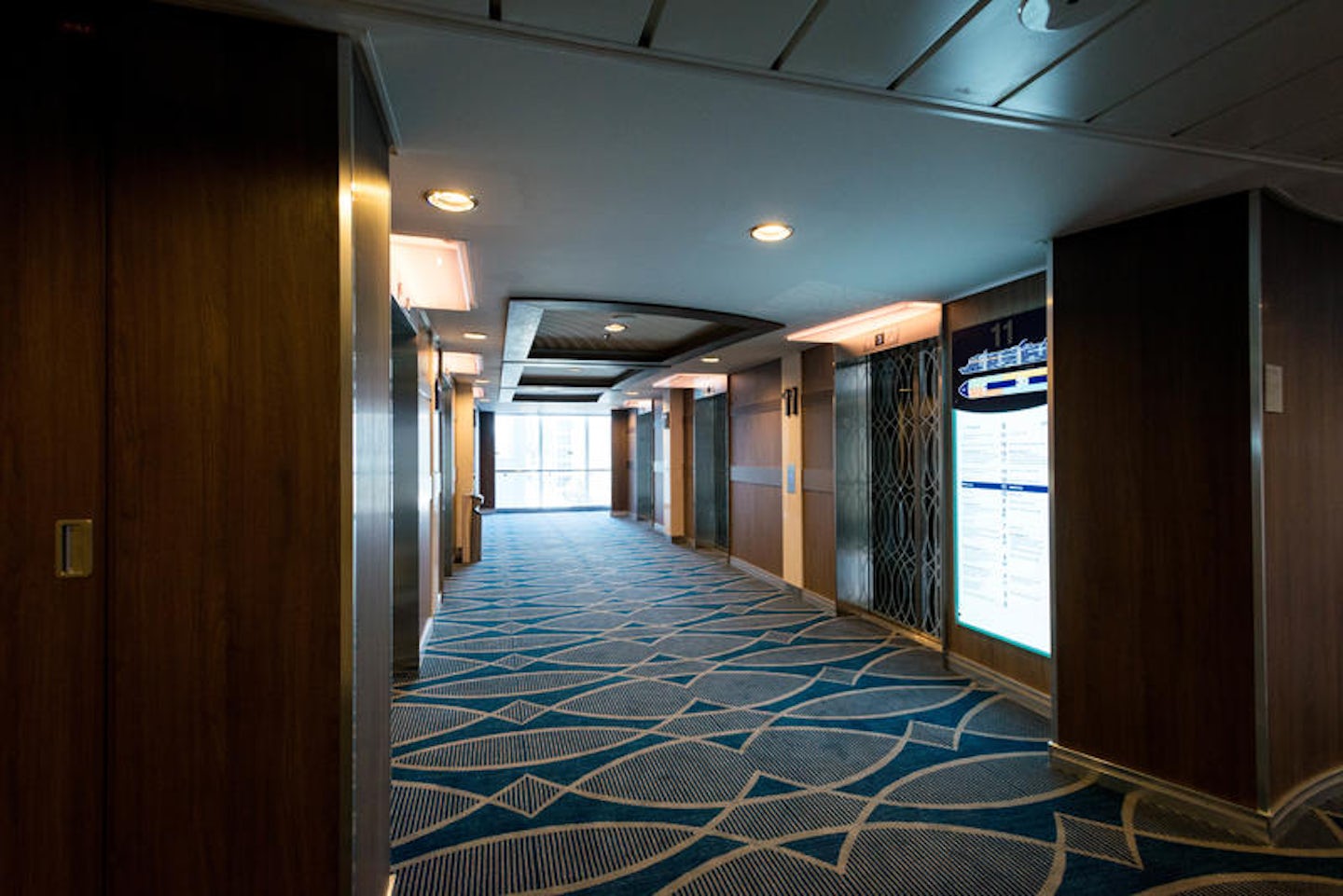 Elevators on Symphony of the Seas