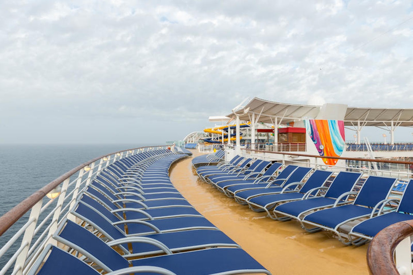 Sun Deck on Symphony of the Seas