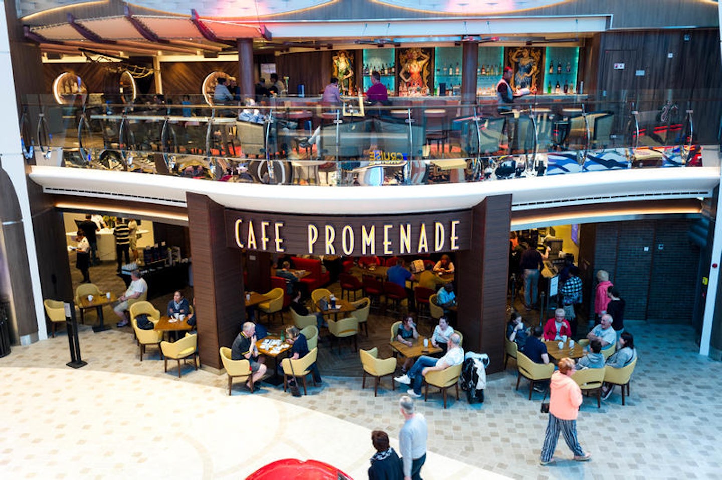 Cafe Promenade on Symphony of the Seas