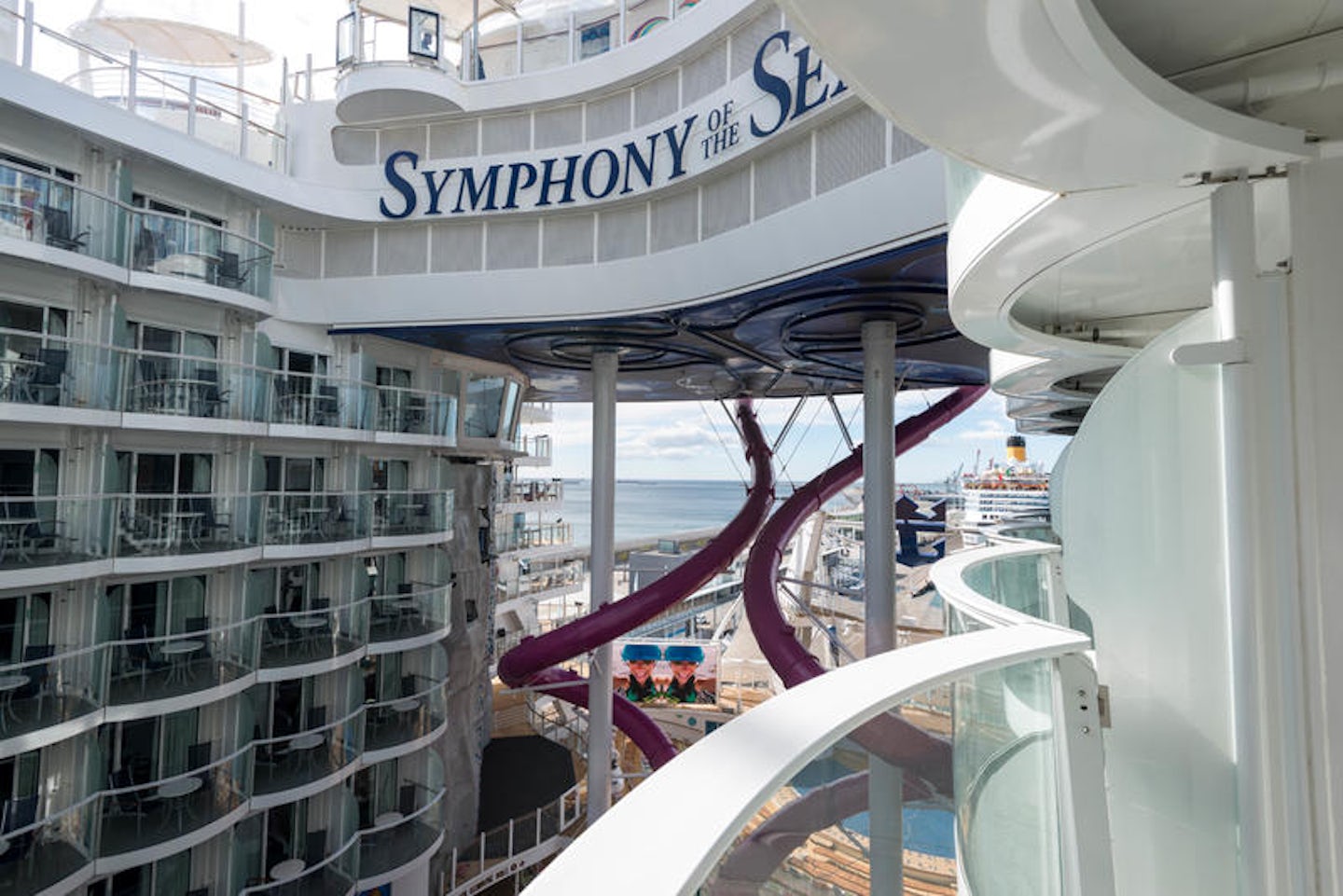 The Boardwalk View Balcony on Symphony of the Seas