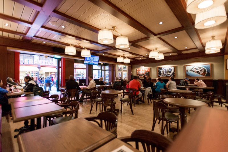 Copper & Kettle Pub on Royal Caribbean Symphony of the Seas Ship