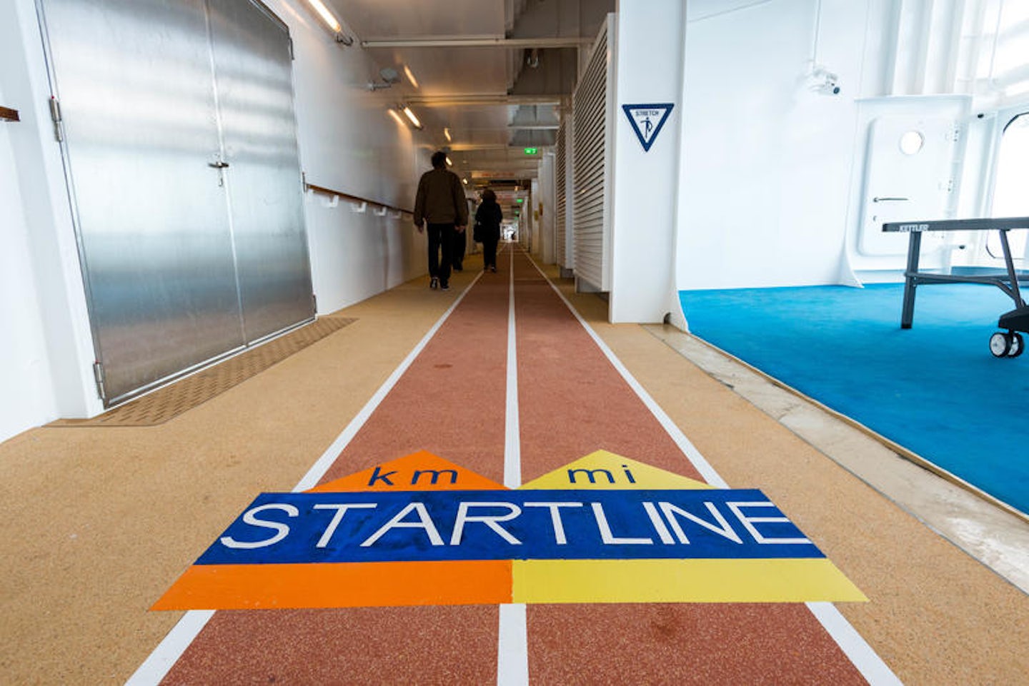 Running Track on Symphony of the Seas
