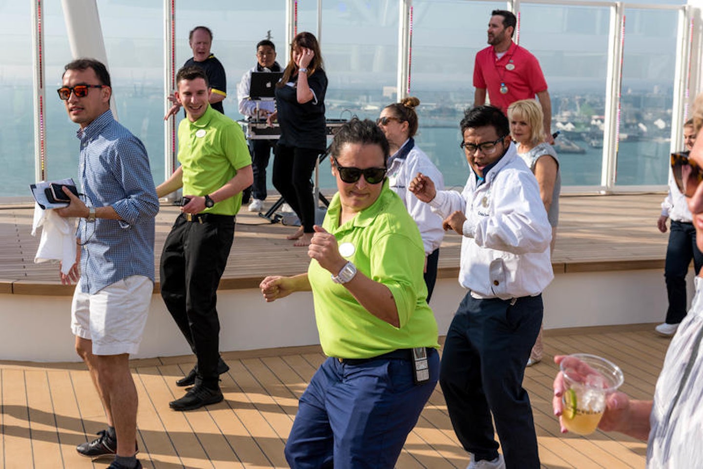 Sail-Away Party on Norwegian Bliss