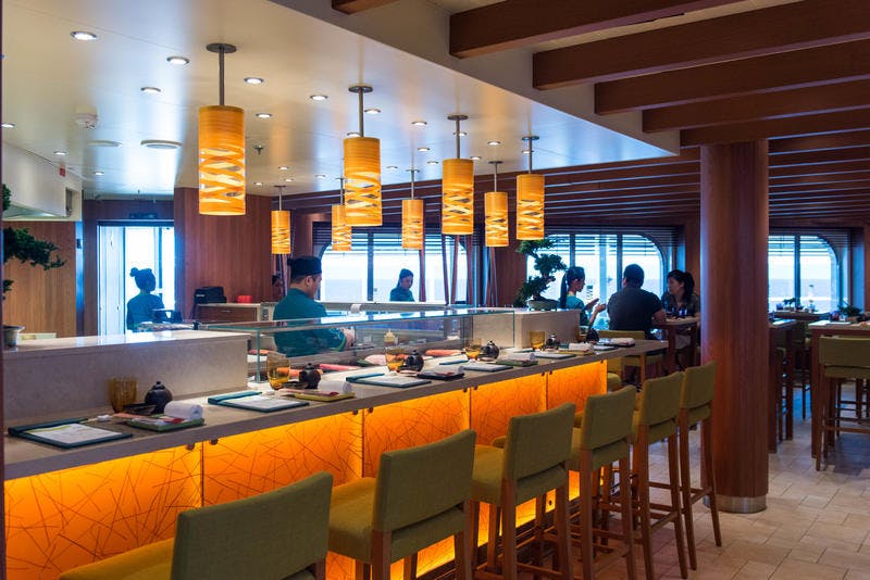 Bonsai Sushi on Carnival Horizon Cruise Ship Cruise Critic