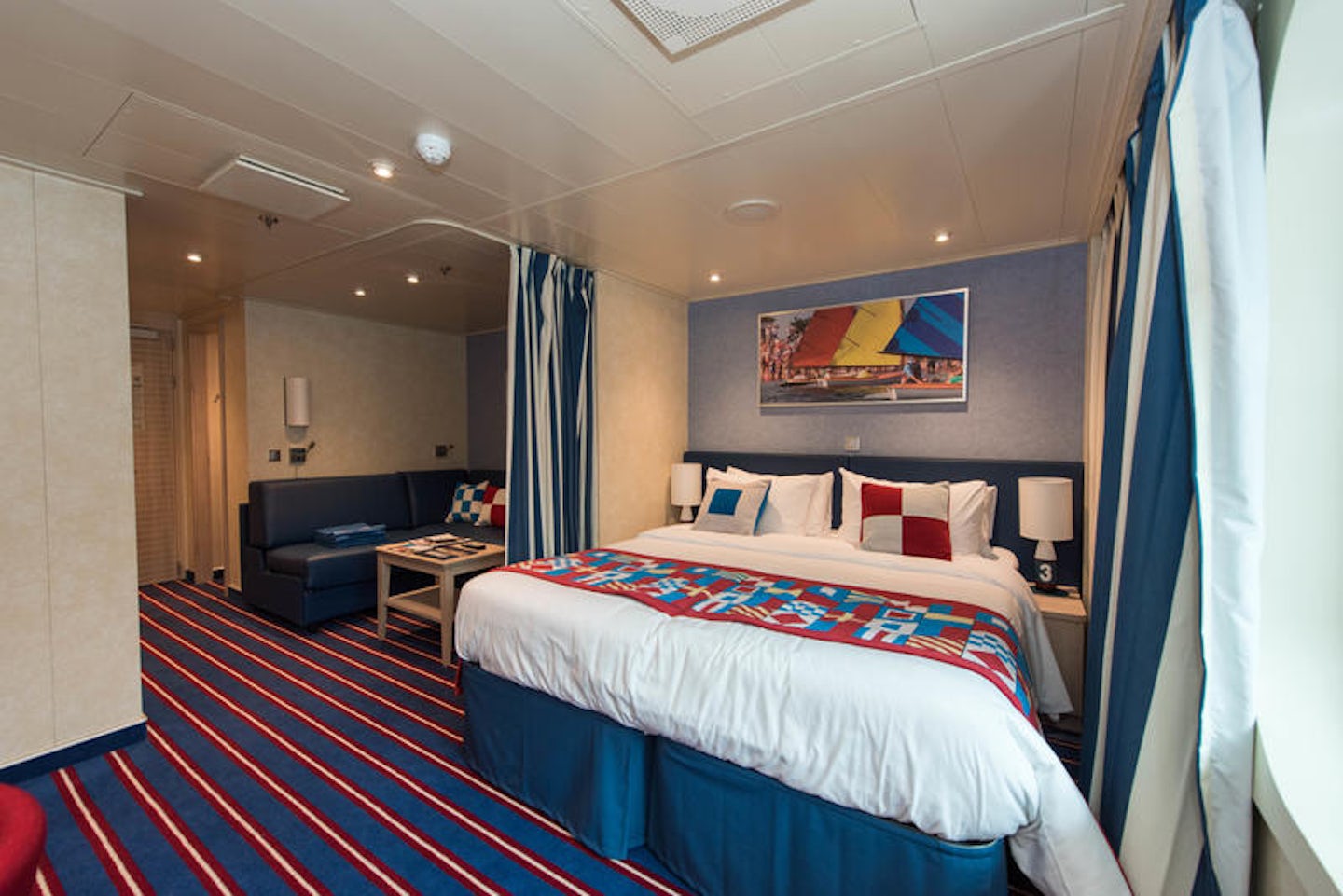 carnival cruise family harbor interior room