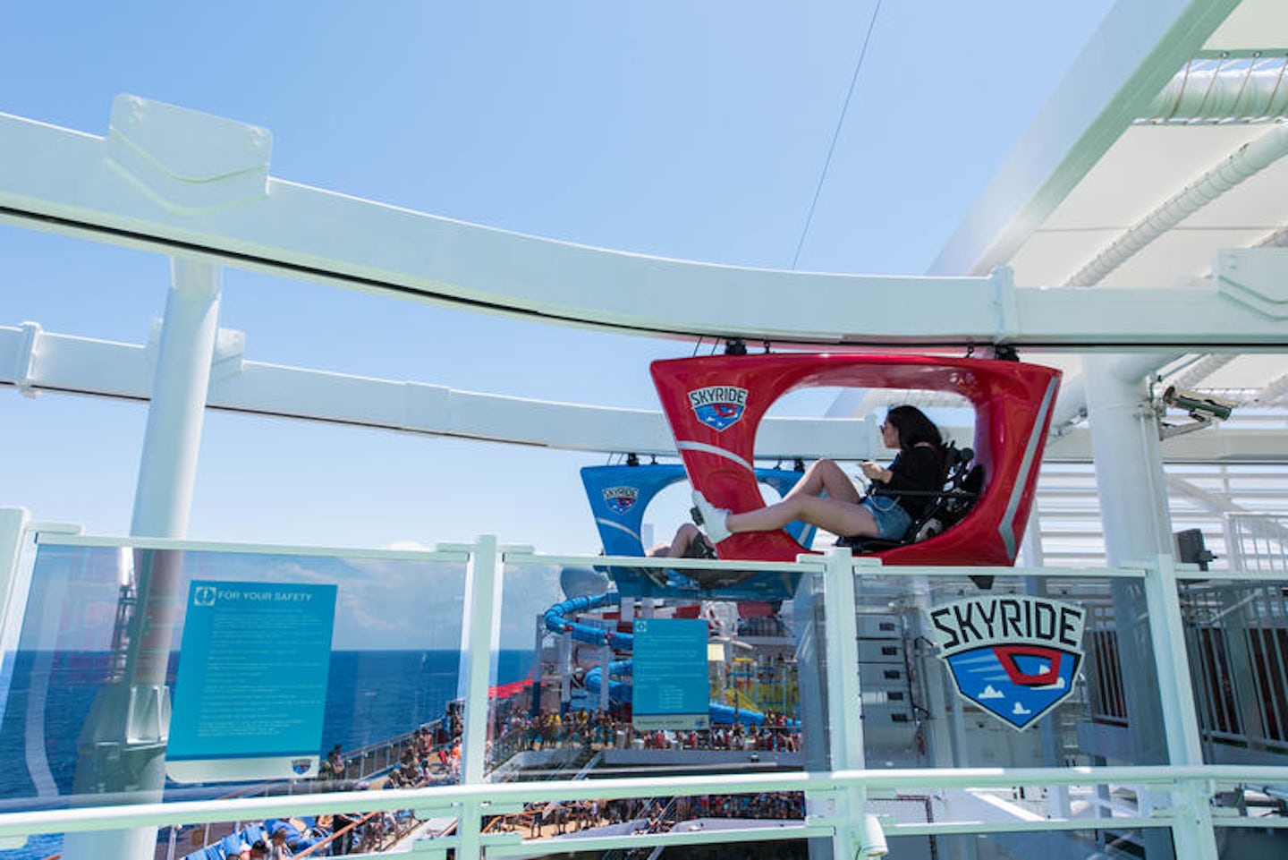 which carnival cruise has the skyride