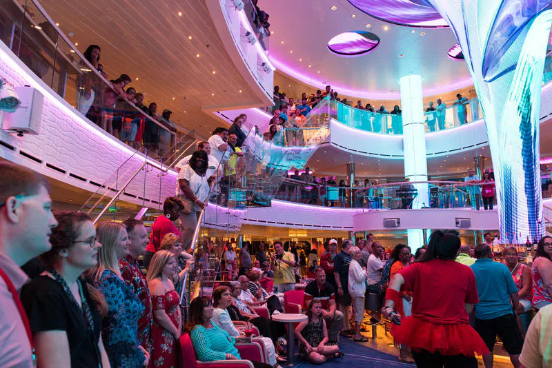 Atrium On Carnival Horizon Cruise Ship Cruise Critic