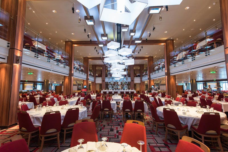 Meridian Restaurant on Carnival Horizon Cruise Ship Cruise Critic