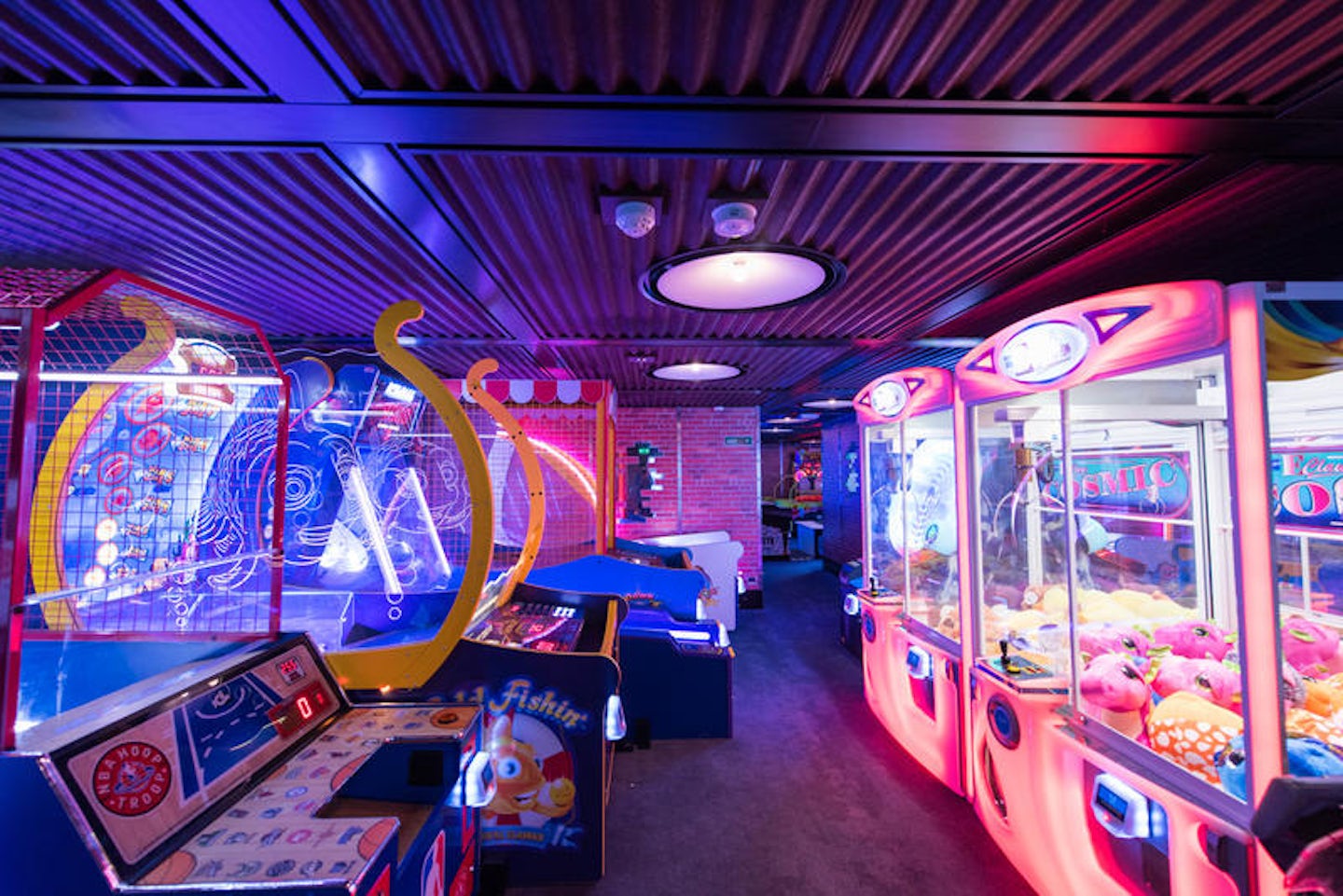 Video Arcade on Carnival Horizon
