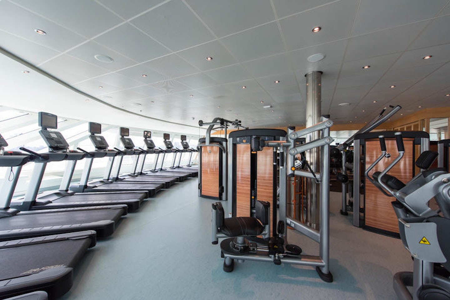 do carnival cruise ships have gyms