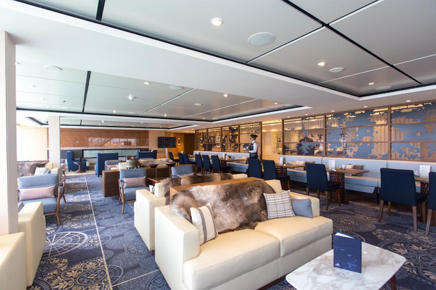 Explorers' Lounge on Viking Orion