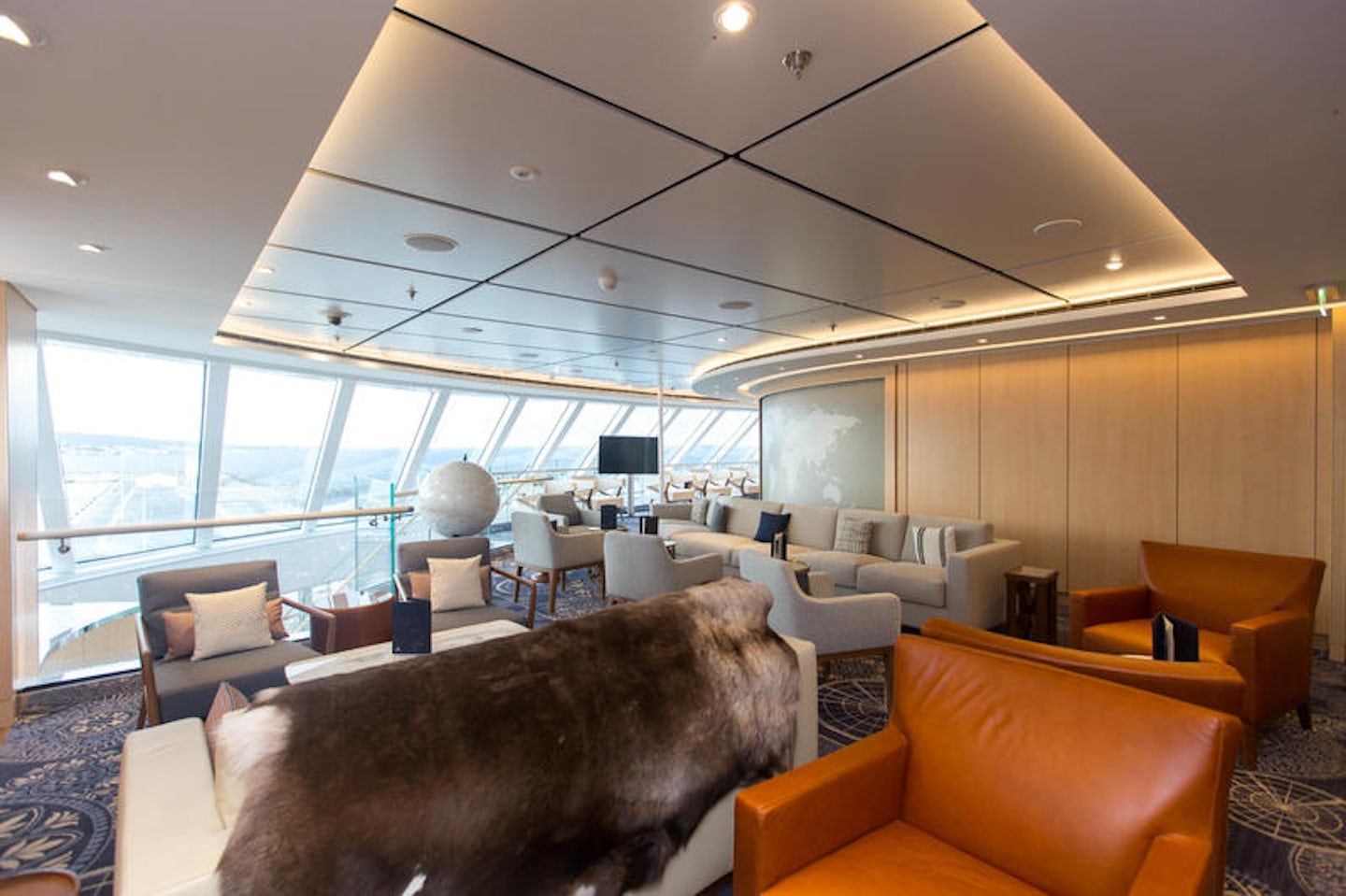 Explorers' Lounge on Viking Orion