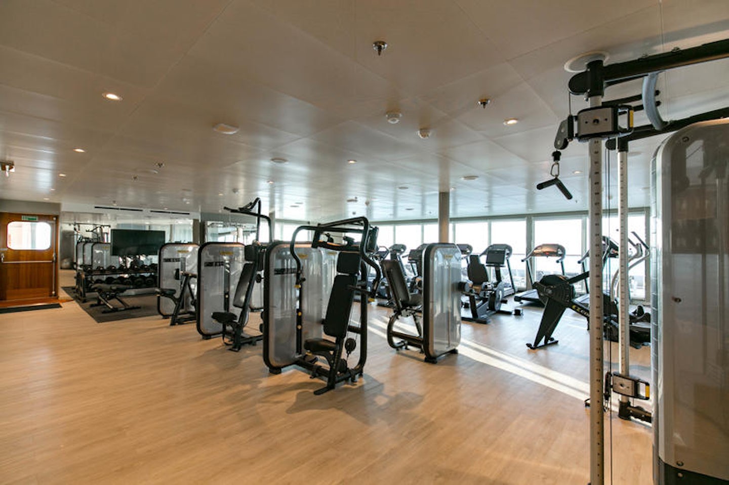 Fitness Center on Seabourn Ovation