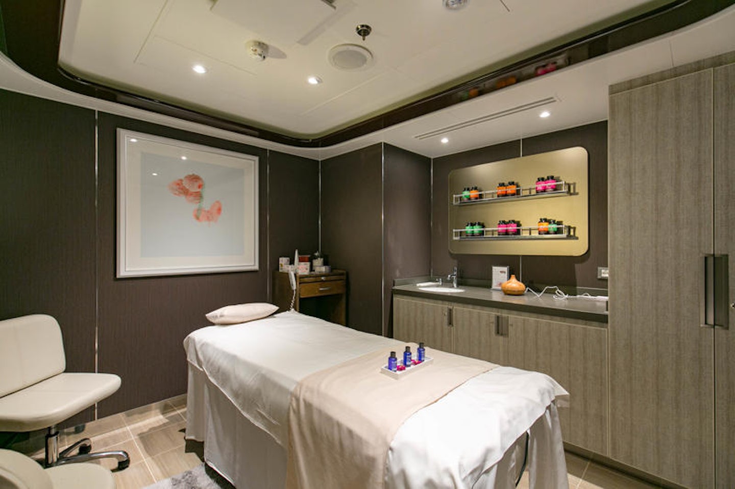 Spa Treatment Rooms on Seabourn Ovation