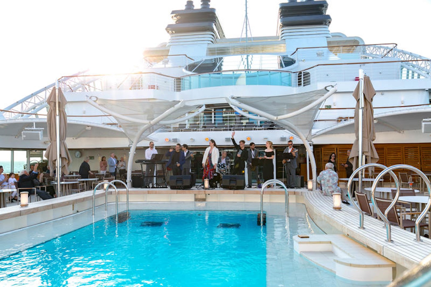 End of Cruise Celebration Dance Party on Seabourn Ovation