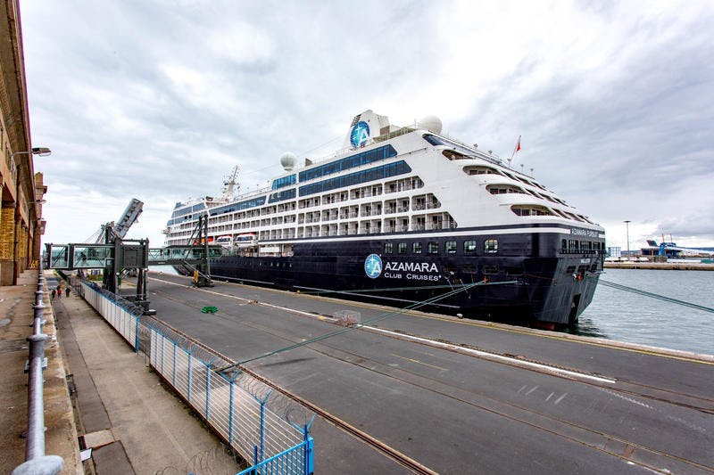 Ship Exterior on Azamara Pursuit Cruise Ship Cruise Critic