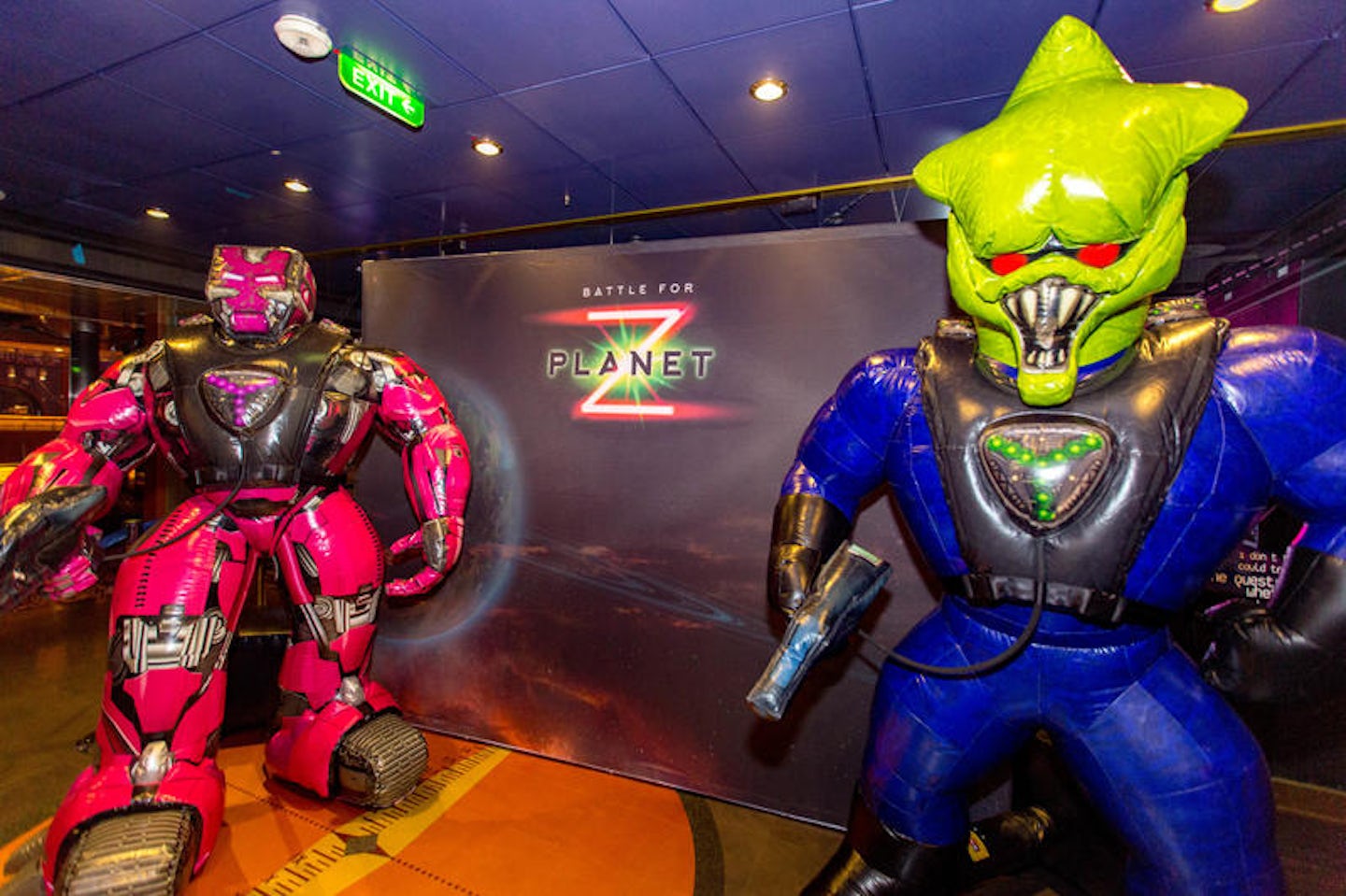"Battle for Planet Z" Laser Tag on Mariner of the Seas